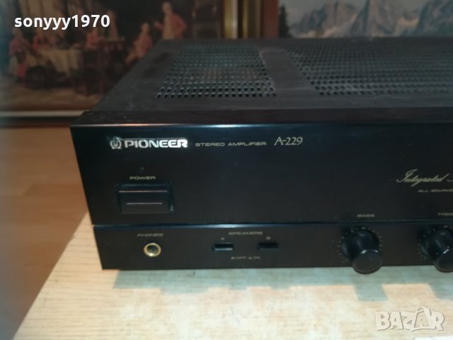 поръчан-pioneer a-229 stereo amplifier-sweden 0511201228, снимка 6 - Ресийвъри, усилватели, смесителни пултове - 30682758