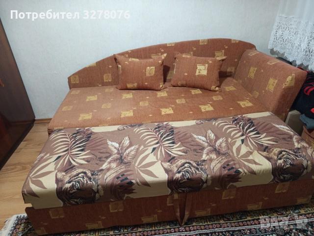 Диван разтегателен , снимка 4 - Дивани и мека мебел - 53281448