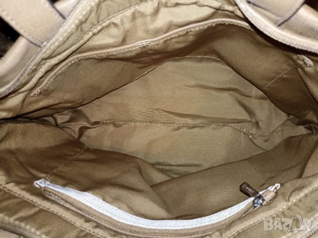 Esprit-Нова голяма кожена дамска чанта с плетеници, снимка 11 - Чанти - 42858680