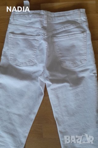 Zara бели дънки, снимка 4 - Дънки - 38688870