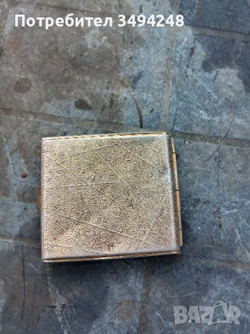 Стара съветска табакера, снимка 3 - Антикварни и старинни предмети - 51546525