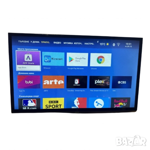 Телевизор A6 SMART Full HD – 32 и 43 инча с Android, Netflix и YouTube, снимка 3 - Телевизори - 52357940