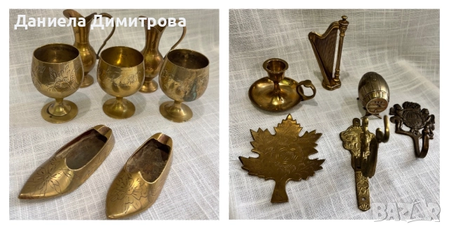 Миниатюри от месинг/бронз