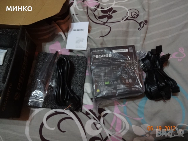 Захранване GIGABYTE P550SS  550W80+ Silver -ново, снимка 4 - Захранвания и кутии - 53045901