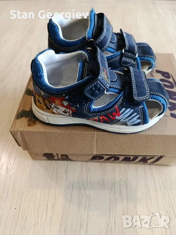 Детски сандали Пес патрул 22ри номер, снимка 2 - Детски сандали и чехли - 53303617