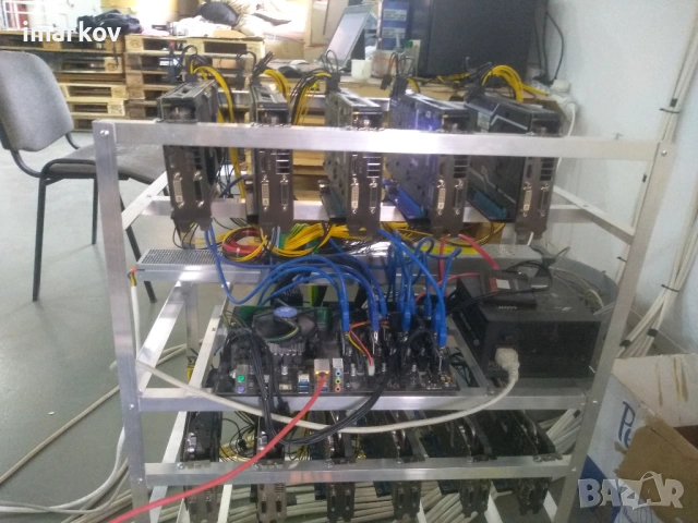 Крипто копачка / Mining rig, снимка 2 - Други - 53110617