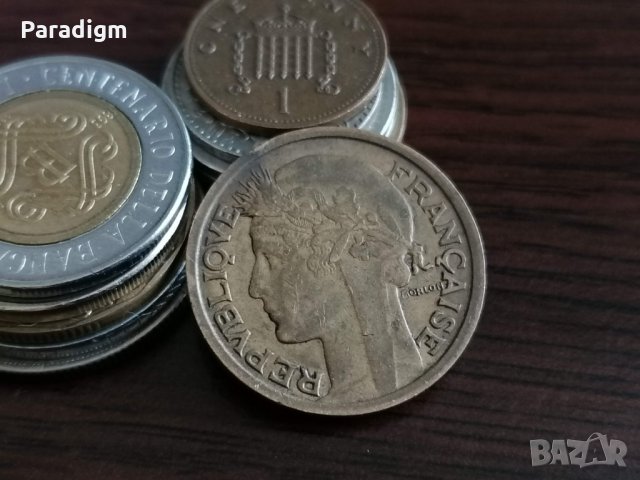 Монета - Франция - 2 франка | 1938г., снимка 2 - Нумизматика и бонистика - 35351306