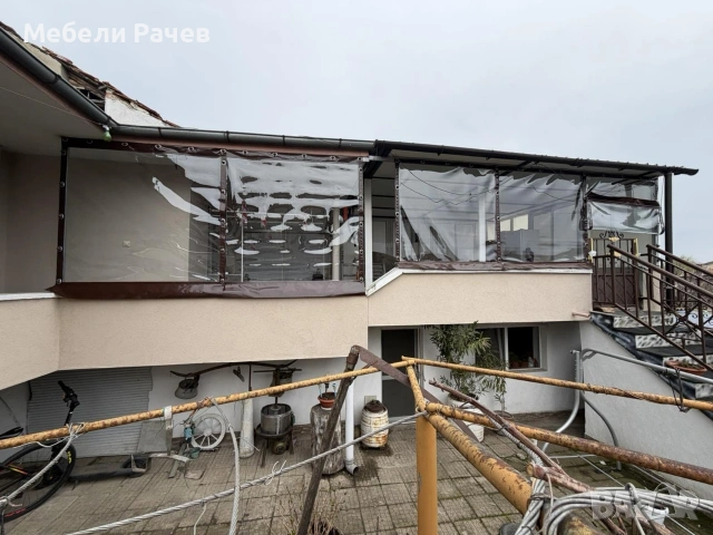 ВЕТРОУПОРНИ ЗАВЕСИ, ТЕНТИ И НАВЕСИ Винил и кристал – защита и стил за всяко пространство, снимка 6 - Други - 53972303