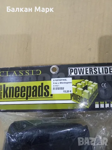 Наколенки, протектори за ролери, скейтборд , велосипед Powerslide Classic Kneepads,S и M, снимка 3 - Спортна екипировка - 56081107