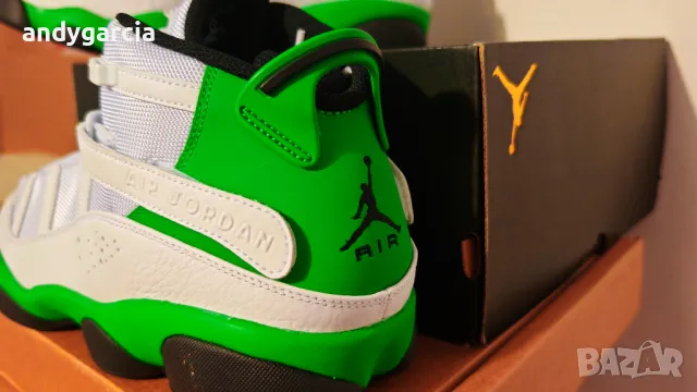 Nike Air Jordan 6 Rings ЧИСТО НОВИ 47.5 ти номер 31.0см стелка с кутия 100% оригинални, снимка 6 - Маратонки - 50207596