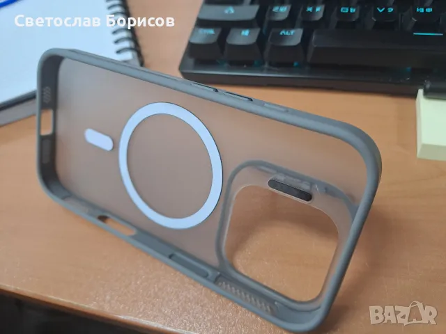 Калъф VEN-DENS за iPhone 16 Pro, съвместим с MagSafe, снимка 4 - Калъфи, кейсове - 49629274