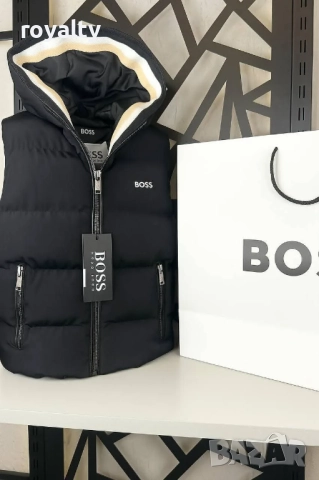 Елек за деца Boss, снимка 2 - Детски якета и елеци - 52527126