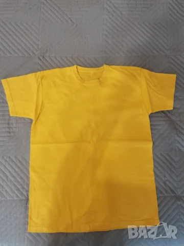 Жълта тениска  за 12 - 13 год  152 - 158смi