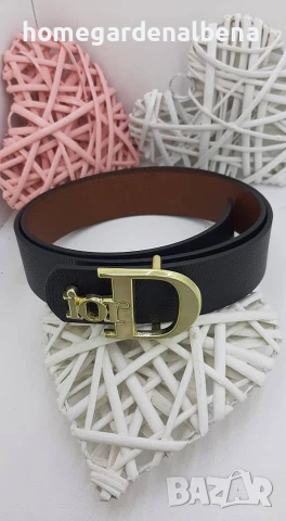 Дамски колан с метална катарама — еко кожа — различни модели и цветове, снимка 12 - Колани - 54232974