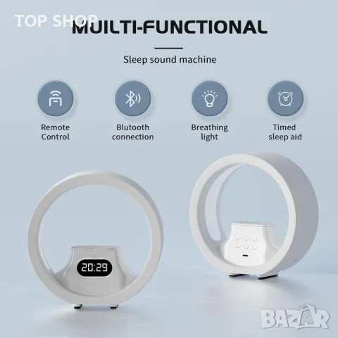 Машина за бял шум с дистанционно, 8 цвята, с 20 висококачествени успокояващи звука, таймер, снимка 6 - Друга електроника - 49731101