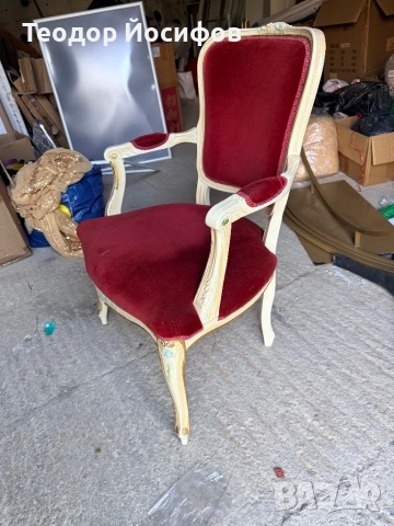 Винтидж кресло , снимка 3 - Столове - 54316452