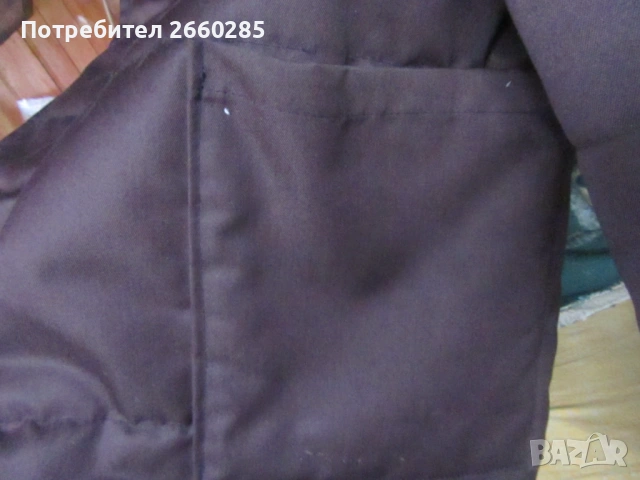 РАБОТНИЧЕСКА ПОЛУШУБА ОТ СОЦА, снимка 4 - Палта - 54136473