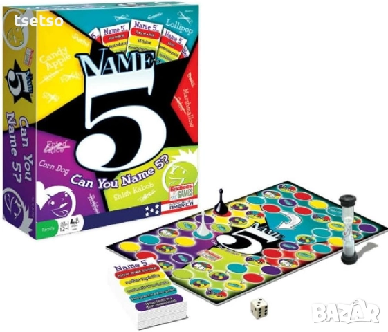 Name 5 Board Game Age 12+ на немски език, снимка 3 - Други игри - 52346478