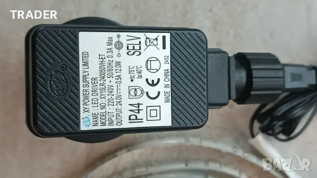 лед захранване  лед лента XY15LR-240050VH-ET XY Power supply Limited с изходно напрежение 24V и мощн