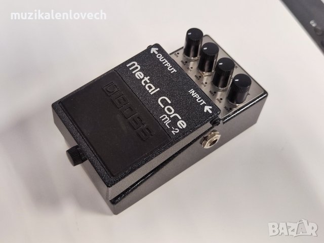 Boss ML-2 Metal Core Pedal /Japan/ Метал Дист педал за ел китара - ПЕРФЕКТЕН, снимка 3 - Китари - 39902414