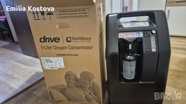 Продавам американски кислороден концентратор на 4 месеца в гаранция 