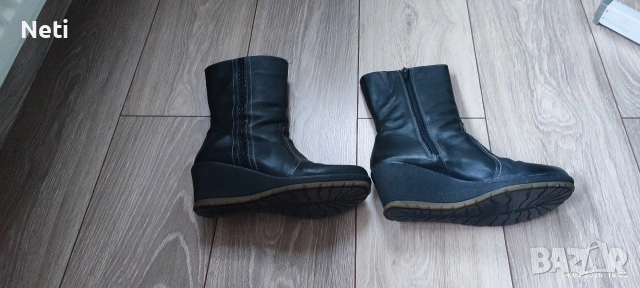 Дамски боти от естествена кожа , снимка 4 - Дамски ботуши - 53964483