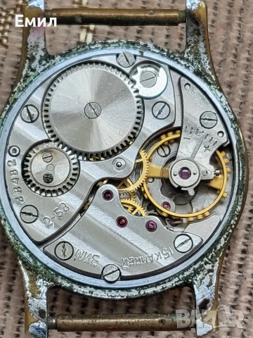 Колекционерски часовник ПОБЕДА 1958г. СССР , снимка 6 - Колекции - 54234435