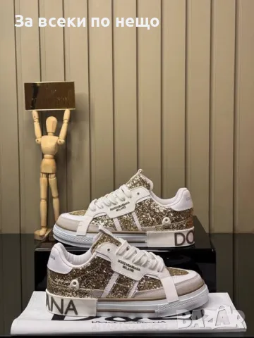 Dolce&Gabbana Дамски Маратонки👟Дамски Спортни Обувки Долче И Габана - Различни Цветове Код SEM-9, снимка 3 - Маратонки - 55710285