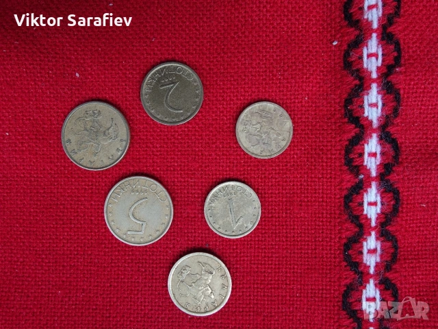 продавам монети жълти стотинки върху бъклица, снимка 6 - Нумизматика и бонистика - 53190445