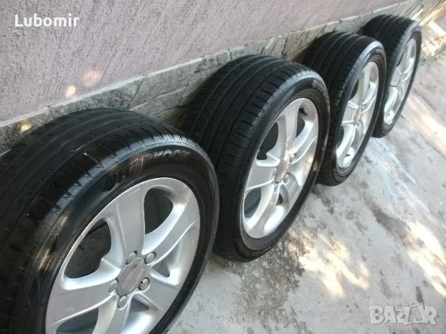 16 цола 5 х 112 мм 4 бр лети джанти - оригинални - Seat Altea,Alhambra,Leon,Toledo ! ! , снимка 9 - Гуми и джанти - 56073379