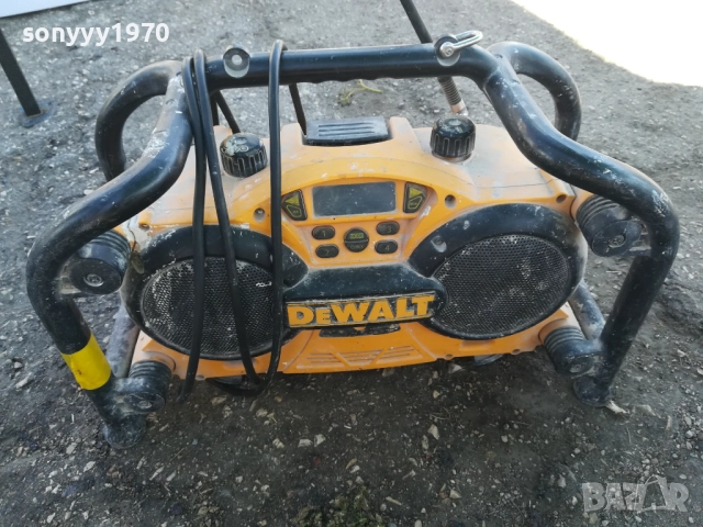 DEWALT-PROFI RADIO 220V-ВНОС SWISS 2009251639М, снимка 3 - Радиокасетофони, транзистори - 51779279