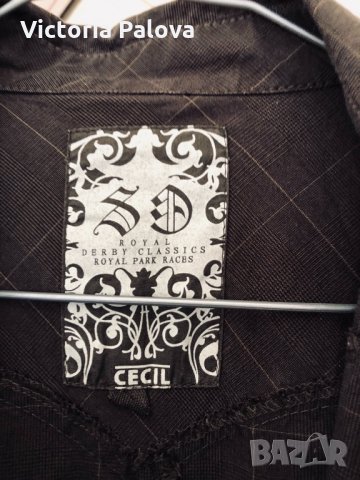 Супер рокля тип риза CECIL твърд памук, снимка 3 - Рокли - 30757383