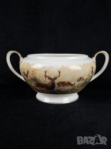 На части! Ловен сервиз с дивеч за кафе и храна за 8 човека - Kaiser, снимка 9 - Сервизи - 52398140