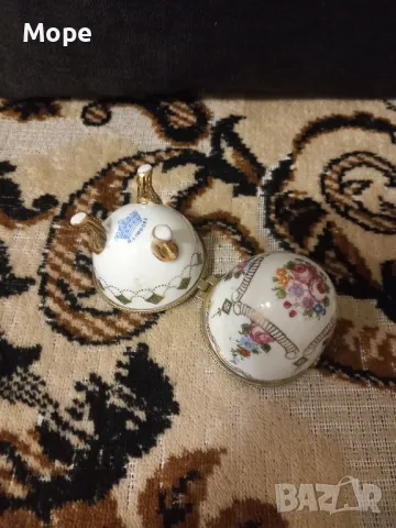 Порцеланово яйце LIMOGES, снимка 4 - Декорация за дома - 50352076