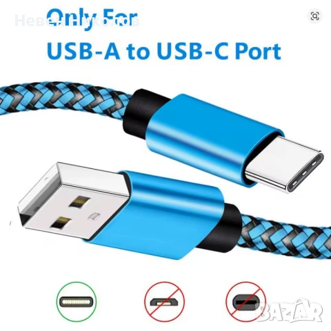 Нов PS5 USB type C кабел за Sony PS5 контролер 3 м., снимка 5 - Аксесоари - 53106679