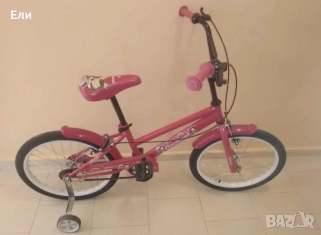 Детско колело за момиче +ПОДАРЪК Комплект, снимка 3 - Детски велосипеди, триколки и коли - 52956067