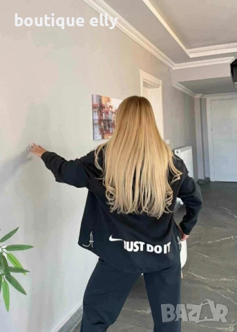 дамски екип в синьо и черно, снимка 2 - Спортни екипи - 52001497