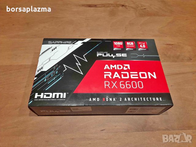 Чисто нова видеокарта SAPPHIRE Pulse Radeon RX 6600, снимка 1 - Видеокарти - 34883938