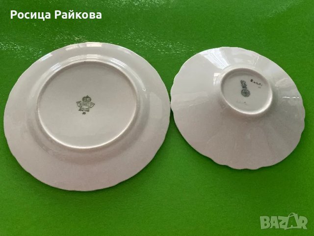 Две малки чинийки, снимка 5 - Антикварни и старинни предмети - 50193618