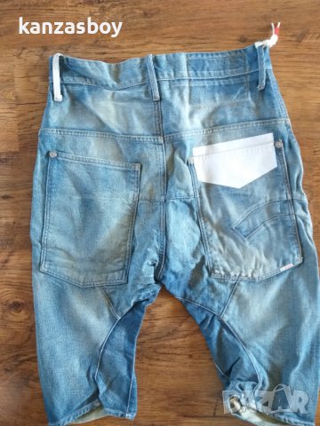 g-star soho 5620 loose tapered 1/2 recycled - страхотни мъжки панталони НОВИ, снимка 8 - Къси панталони - 37219266