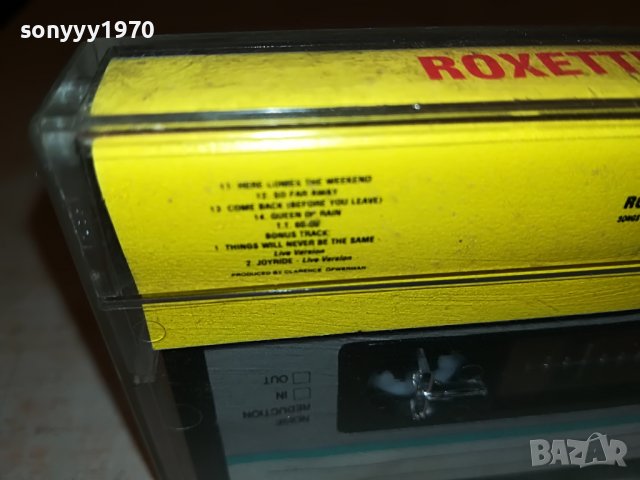 📢ROXETTE TOURISM 0610221042, снимка 10 - Аудио касети - 38238238