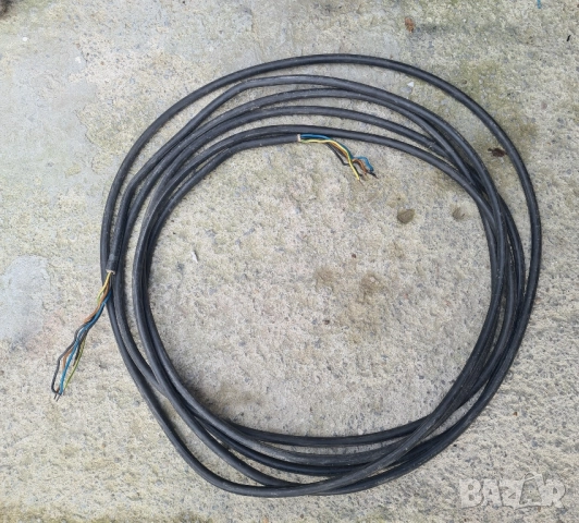 Кабел немски  5 жилен 3мм 12м 
