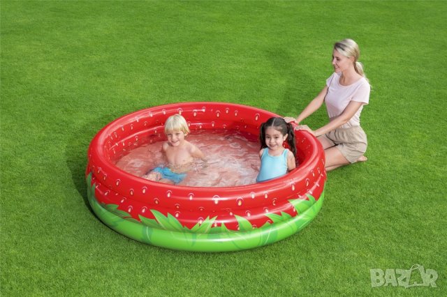Надуваем детски басейн BESTWAY - (Ø1.60 x Н 0.38 м. ) 51145, снимка 4 - Басейни и аксесоари - 37207427