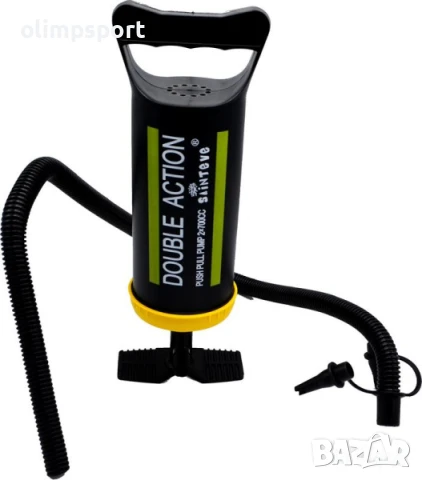 ПОМПА ръч.КУТ.ср.55013D нова за надувно​