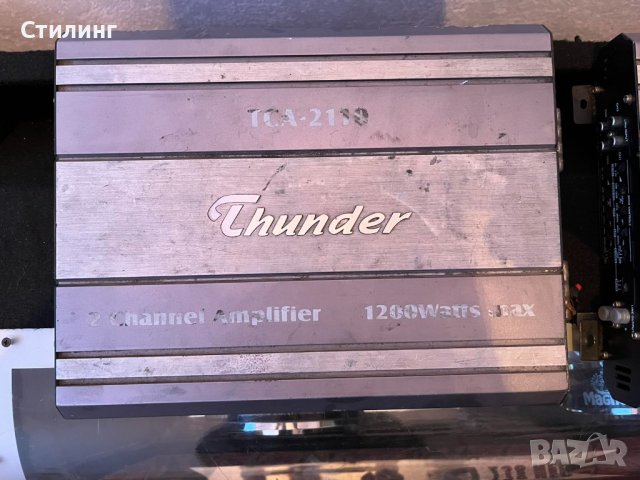 Субуфер Pioneer и усилватели, снимка 2 - Тонколони - 36854465