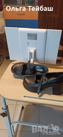 продавам дамски кожени обувки, снимка 8 - Дамски ежедневни обувки - 47782280