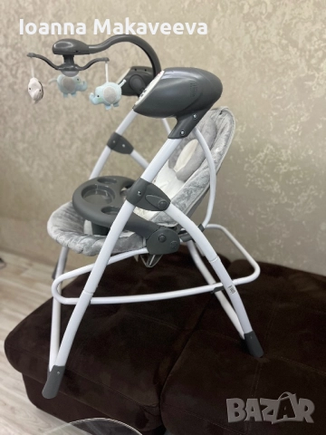 Бебешки шезлонг-люлка, снимка 2 - Детски шезлонги - 52053672