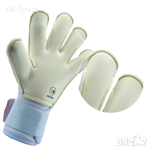 Вратарски ръкажици Bkeeper GALACTIC #25 White размер 5,6,7,11, снимка 4 - Футбол - 51023141