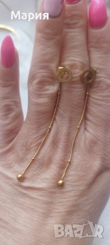 Стоманени обеци