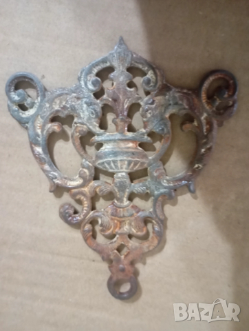 стара метална апликация, снимка 3 - Антикварни и старинни предмети - 23732683